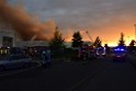 Grossbrand Halle Troisdorf Kriegsdorf Junkersring P297